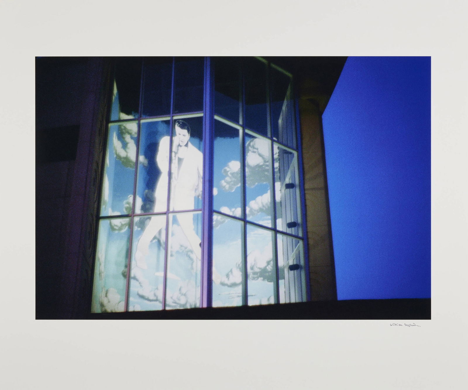 William Eggleston Untitled Print: Description: William Eggleston Untitled Print measuring at 30x36 inches Dimensions: 30x36" Additional Information: Possible Reproduction/Printed Later. Reserve: $60.00 Shipping: Domestic: Flat-rate of