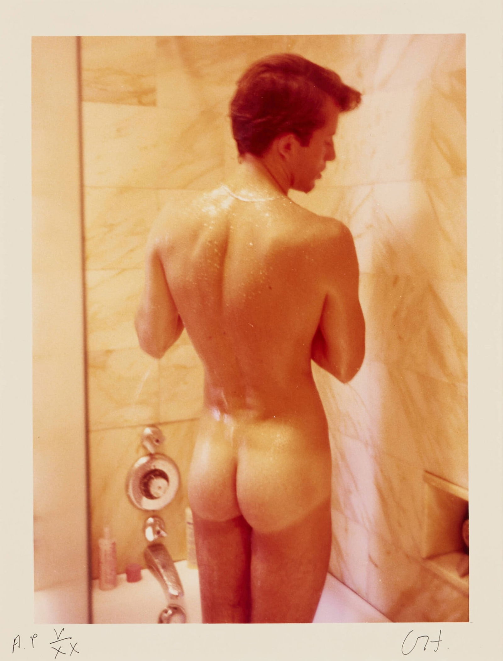 David Hockney Peter Showering Print (1 of 1)