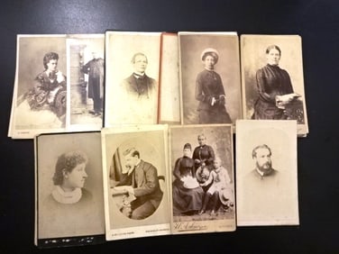 Twenty Five CDV Photocards