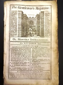 1733 Magazine Tobacco Trade Jamaica Rebellion
