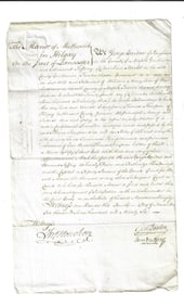 1796 English Manuscript Satisfaction