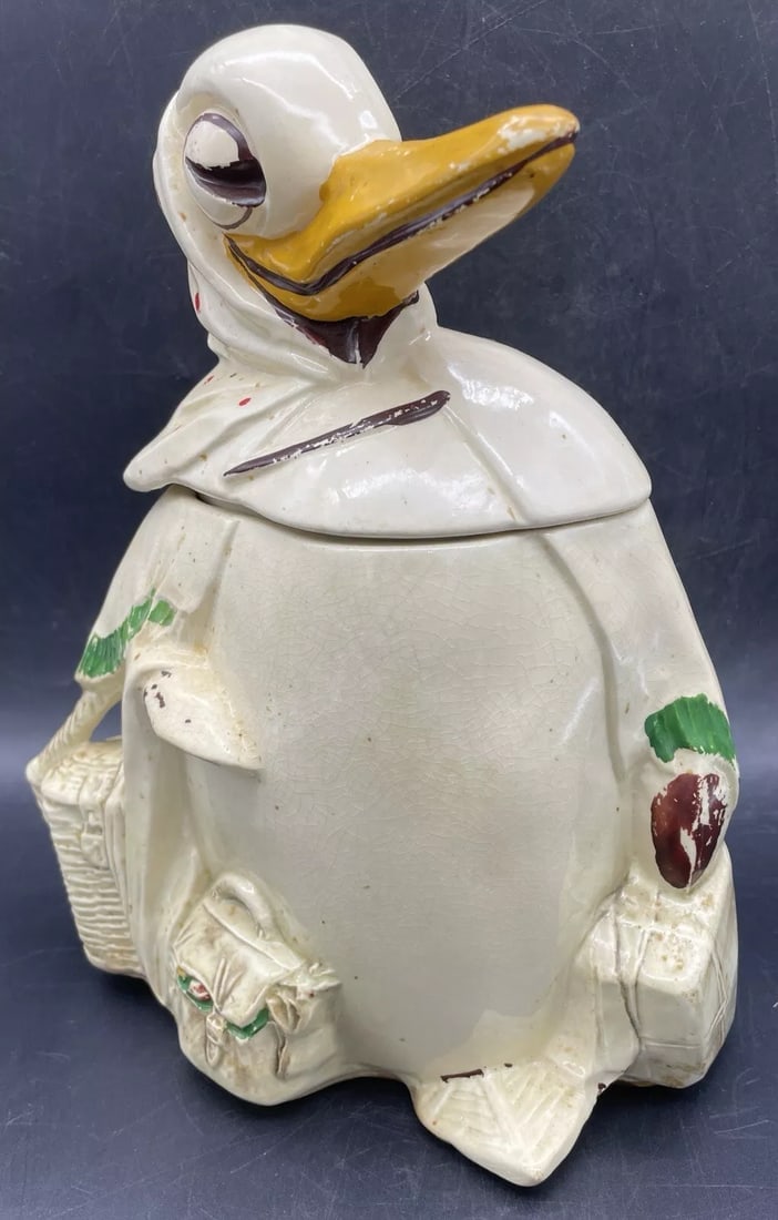 McCoy Mother Goose Cookie Jar 1947-1951 USA (1 of 8)