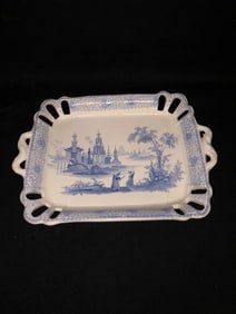 9 7/8” Staffordshire Reticulated Tray