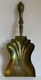 Mid 19th Century Brass Fireplace Ash Shovel
