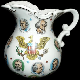 Vintage Chadwick Miller 1965 United States President Pitcher