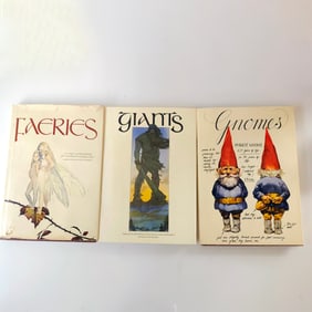 Fairies, Gnomes and Giants Vintage Abrams Illustrated Children’s Books