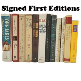 SIGNED: Kroch's & Brentano's “First Edition Circle” Hardcover Books