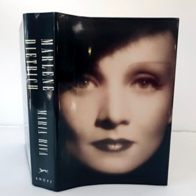 SIGNED 1st Edition Marlene Dietrich by Her Daughter Maria Riva Hard Cover Dust Jacket 1992