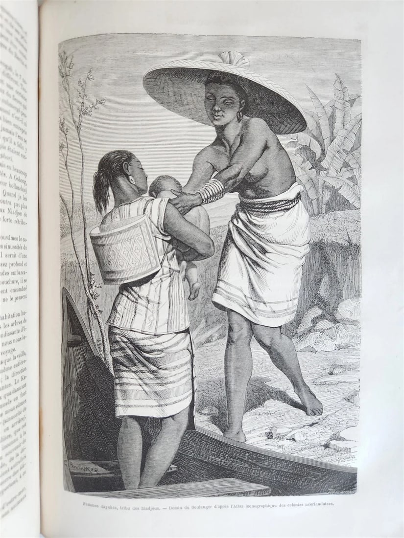 1862 HISTORY of VOYAGES ILLUSTRATED antique NORTH AMERICA CALIFORNIA BORNEO (1 of 20)