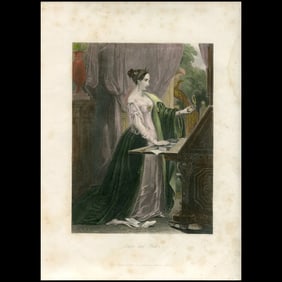 Antique Engraving – Love and Pride – Henry Richard Cook & William Perring