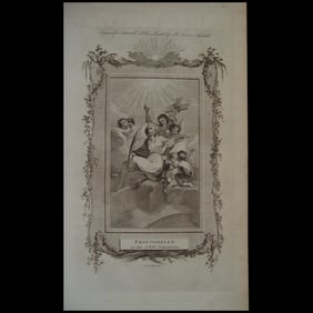 Frontispiece to the New Testament - 1792 print