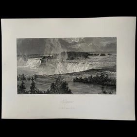 Niagara, after H.Fenn. S. V. Hunt (1873)