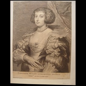 Anthony van Dyck, Marguerite de Lorraine, c. 1645