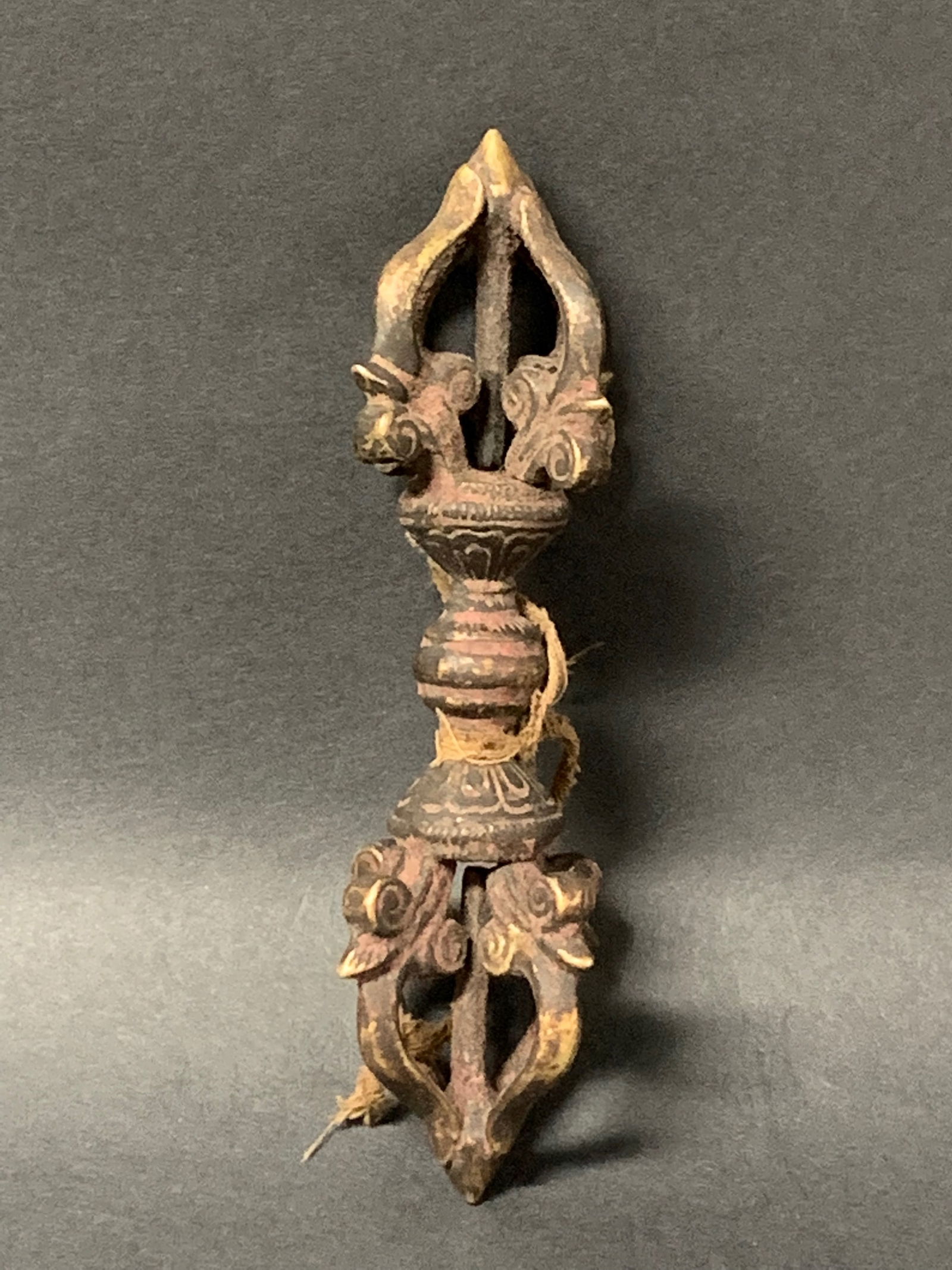 Tibetan Art Bronze Phurba Ritual Dagger (1 of 7)