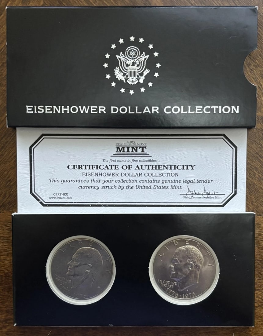 1776-1976 Bicentennial Ike Dollar Collection (1 of 2)