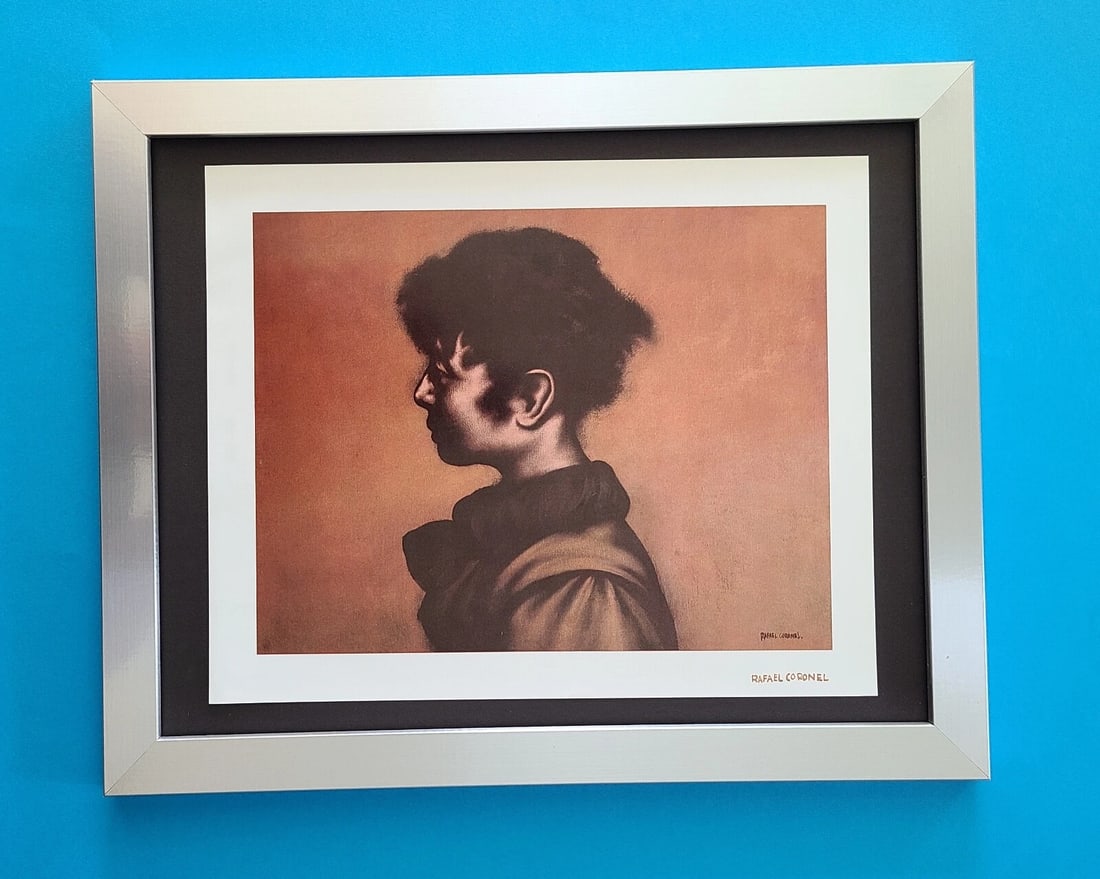 RAFAEL CORONEL + MEXICAN MASTER BEAUTIFUL PRINT + SIGNED + MOUNTED AND FRAMED (1 of 2)