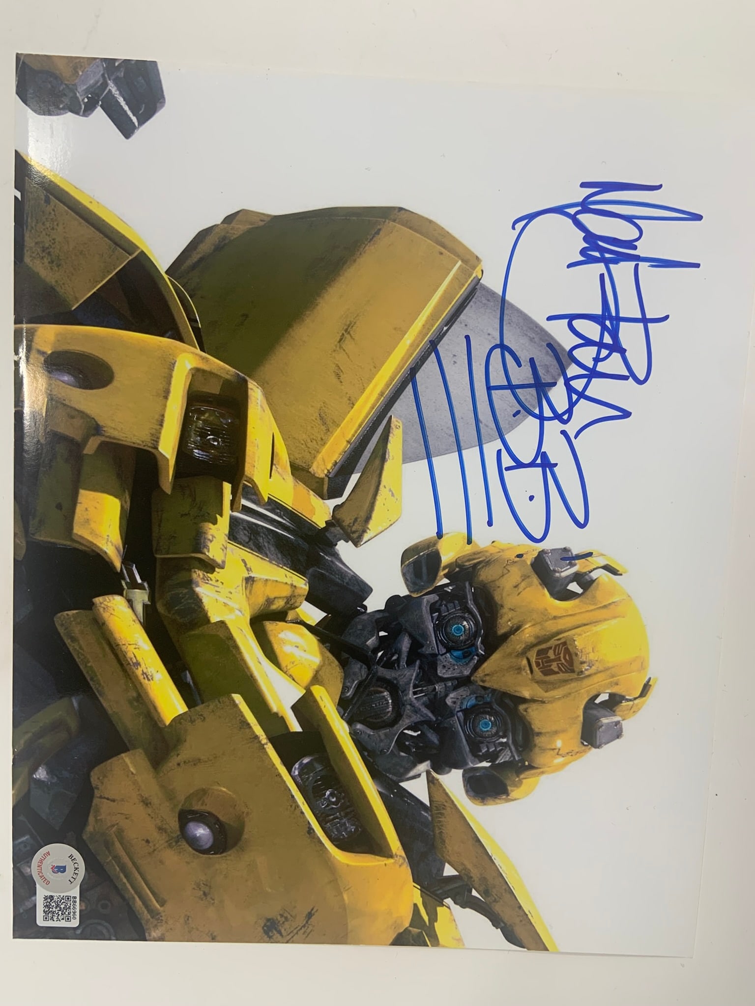 Mark Ryan Signed Autograph Bumblebee 8x10 Beckett Bas Authenticated (1 of 2)