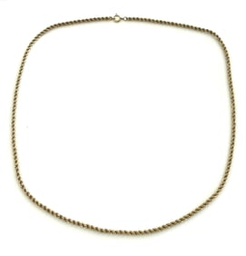 Vintage Rope Chain Necklace
