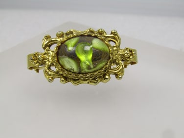 Vintage Set of Enameled Individual Ashtrays, Stacking, Farberware, 1940's