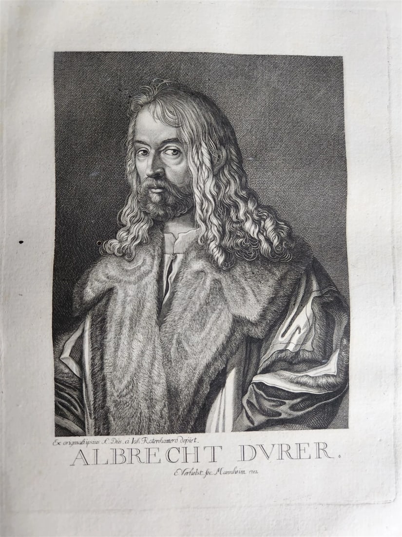 1785 LIVES & PORTRAITS of GREAT GERMANS antique ILLUSTRATED FOLIO: Klein A. Leben und Bildnisse der Grosen Deutschen, von verschiedenen Verfassern und Künstlern. Parts 1-3 in one volume Mannheim; 1785-91 ( Lives and Portraits of the Great Germans, by Various Aut