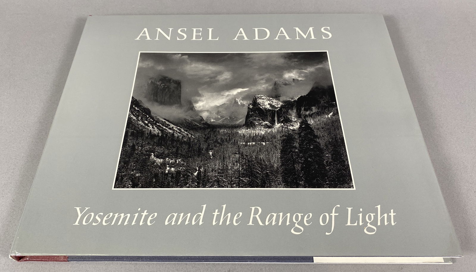 Hardcover Coffee Table Book Titled Yosemite and The Range of Lights Hand Signed by Ansel Adams (1 of 6)