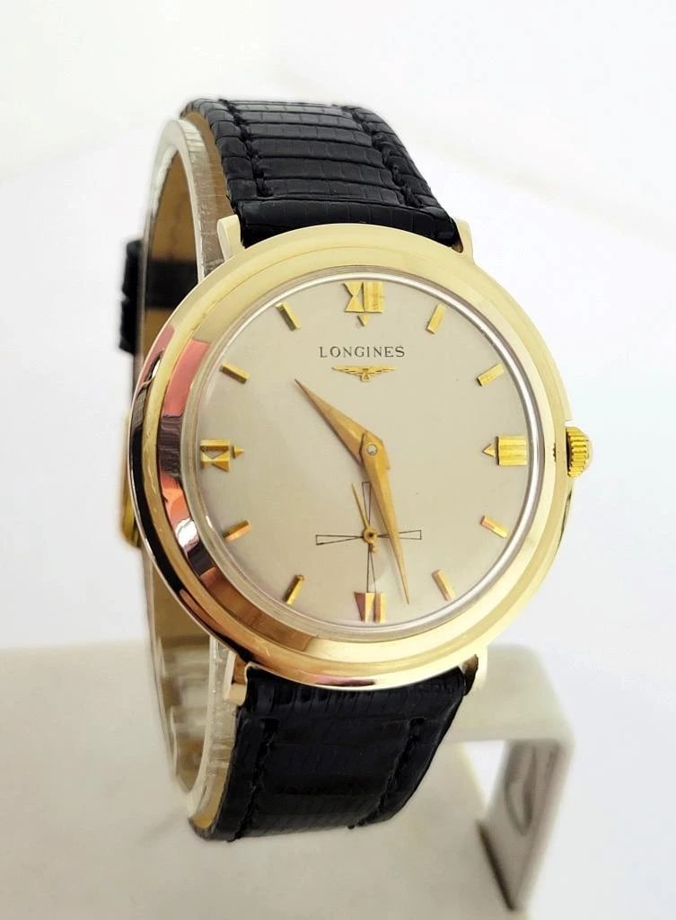 Vintage Solid 14k LONGINES Mens Winding Watch 230 R73 Cal 23Z* EXLNT* SERVICED: Vintage Solid 14k LONGINES Mens Winding Watch 230 R73 Cal 23Z* EXLNT* SERVICED Vintage Solid 14k LONGINES Mens Winding Watch 230 R73 Cal 23Z* EXLNT* SERVICED Description Vintage Solid 14k LONGINES Men