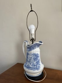 Staffordshire Pitcher Lamp
