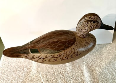 Signed/Dated Decoy by Chas. Moore 1976