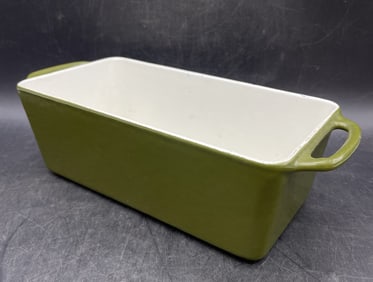 Vintage COPCO Denmark Michael Lax Loaf Pan Cast Iron Enamel