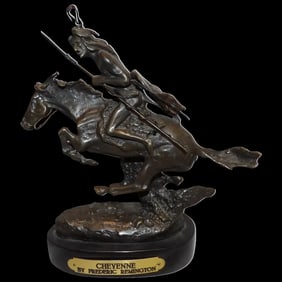 Fredrick Remington Cheyenne Bronze- ASB Casting