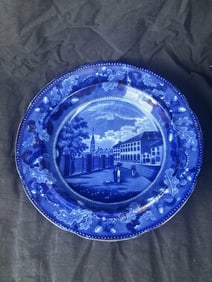 Park Theater NY Historical Staffordshire Plate