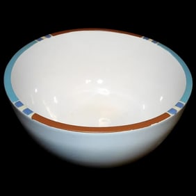 Dansk Mesa White Sand Mixing Bowl Made in Portugal