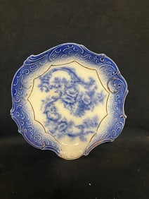 Flow Blue Serving Dish