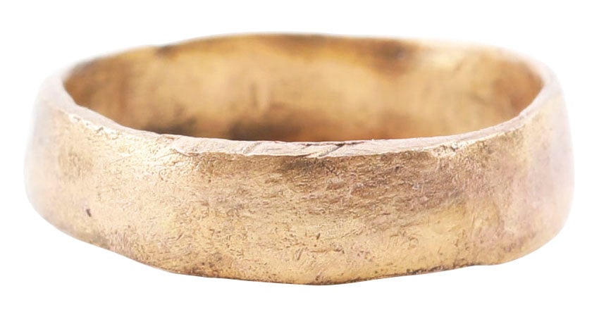 VIKING WEDDING RING, 850-1050 AD, SIZE 5 3/4 (1 of 5)