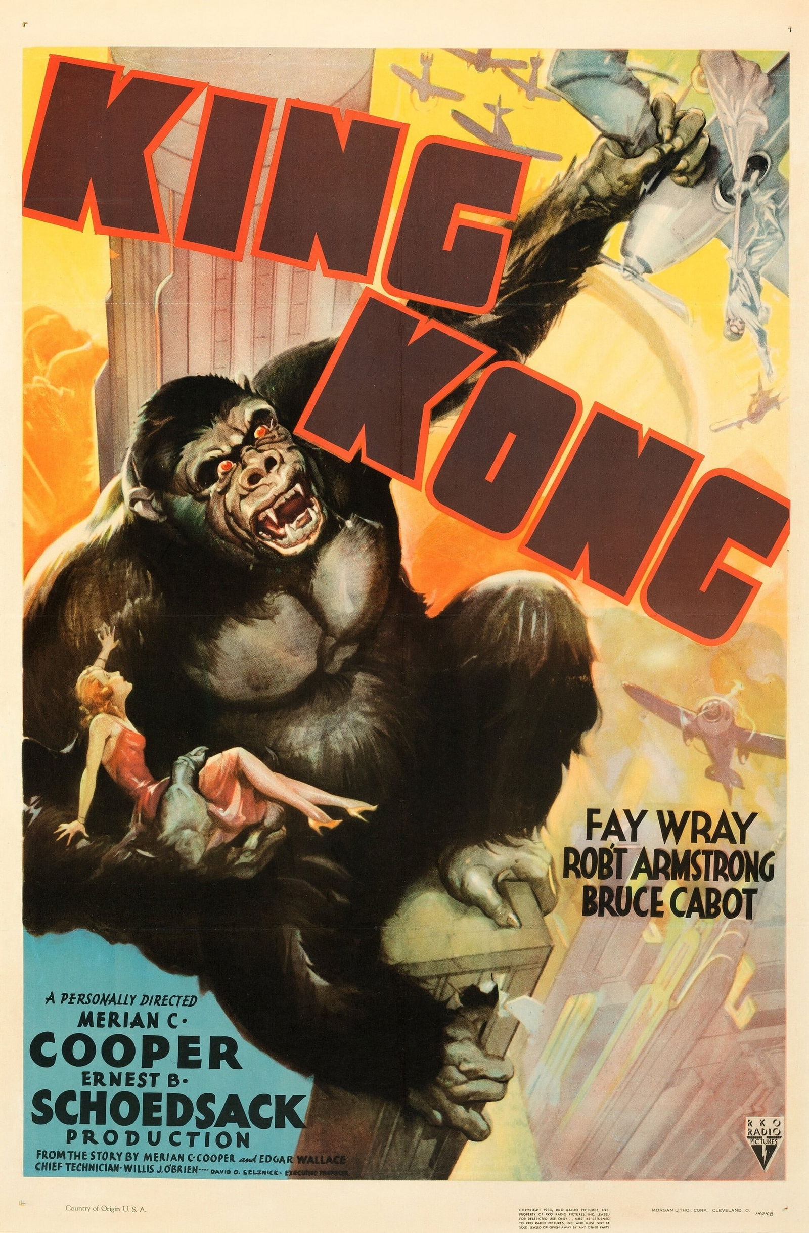 King Kong RKO Movie Poster (1 of 1)
