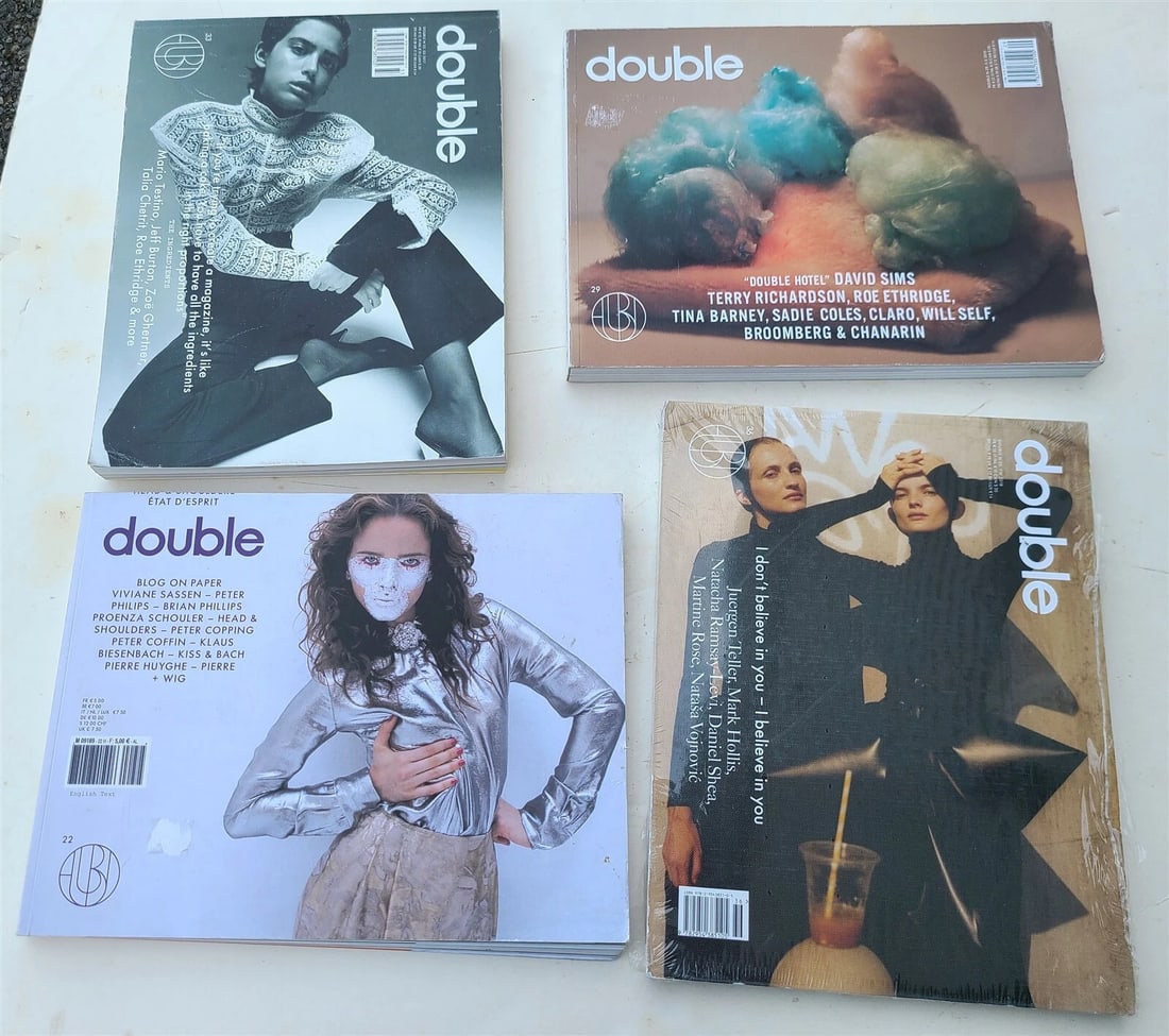 PRINTEMPS - ETE 2011-2018 DOUBLE MAGAZINE lot of 4 (1 of 2)