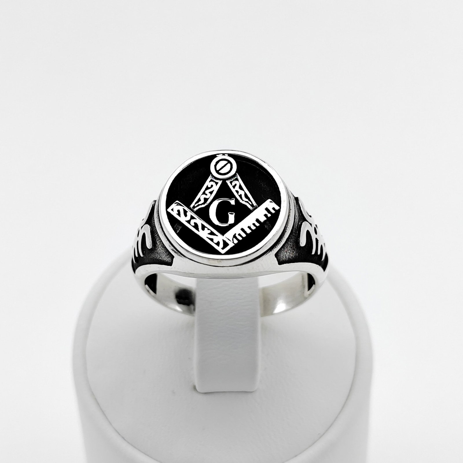 925 Silver Masonic Ring (1 of 8)
