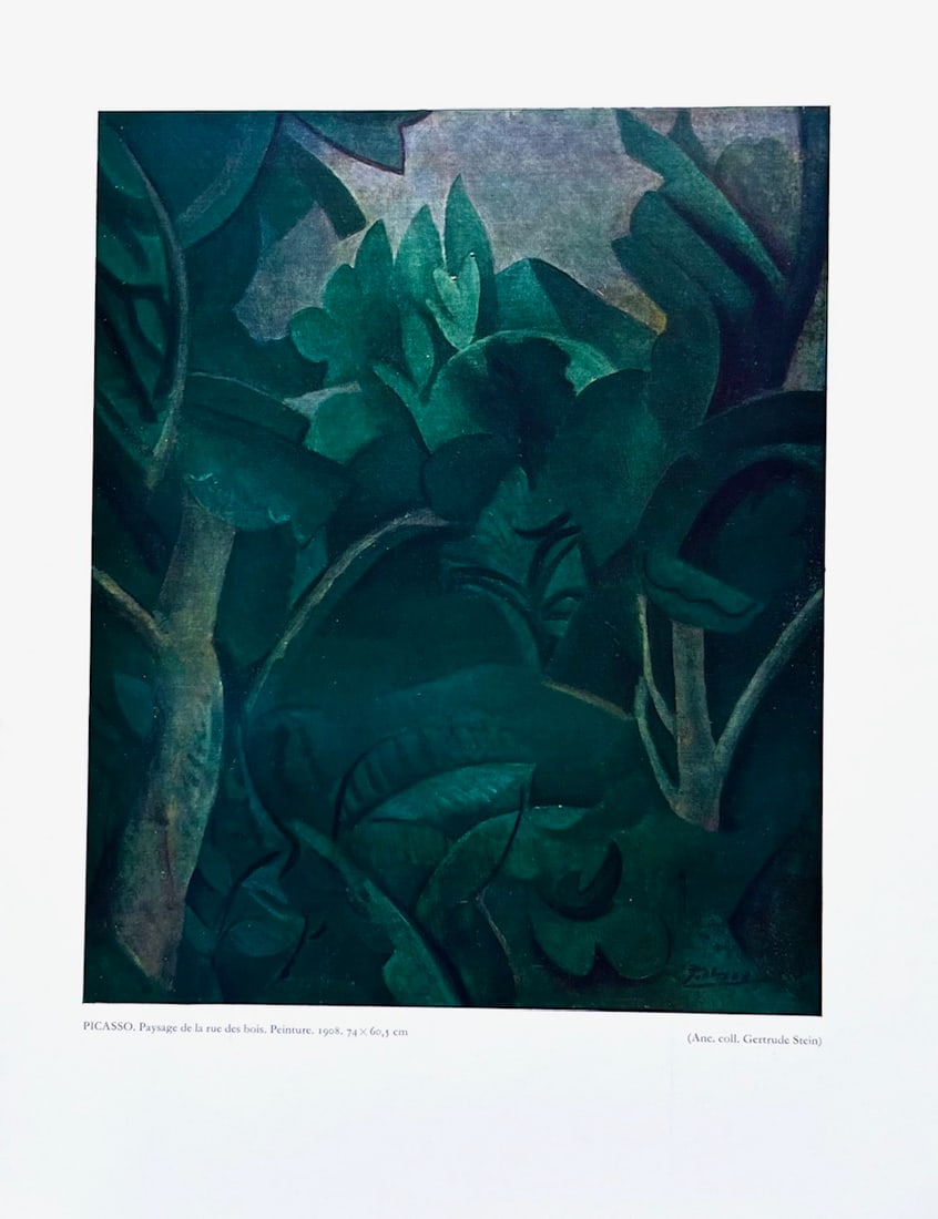 Picasso Paysage de la Rue de Bois XXe Siecle 11 1958 (1 of 1)