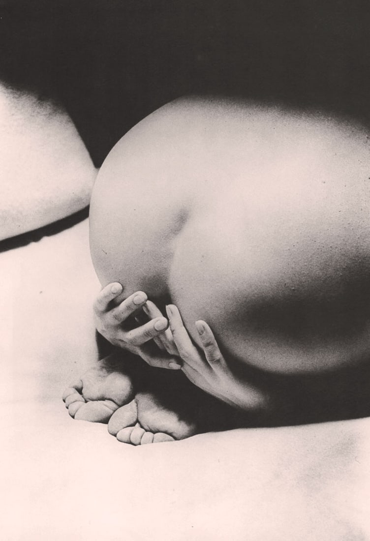 MAN RAY - La Priere, 1930: Title: MAN RAY - La Priere, 1930 Description: Artist: MAN RAY Print Title: La Priere, 1930 Medium: Duotone Photolithograph Printed 1980s in Germany Image size (inches) approx. 8 x 6” Man Ray was