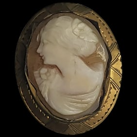 Vintage Cameo Pin/Pendant/Brooch