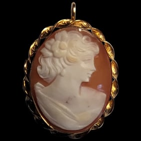 Vintage Cameo Brooch/Pin