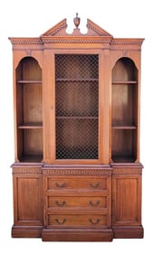 Beacon Hill Collection Neo-Classical Style Fruitwood Cabinet by Kaplan Furniture