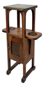Antique Arts and Crafts Console Entry Side Table