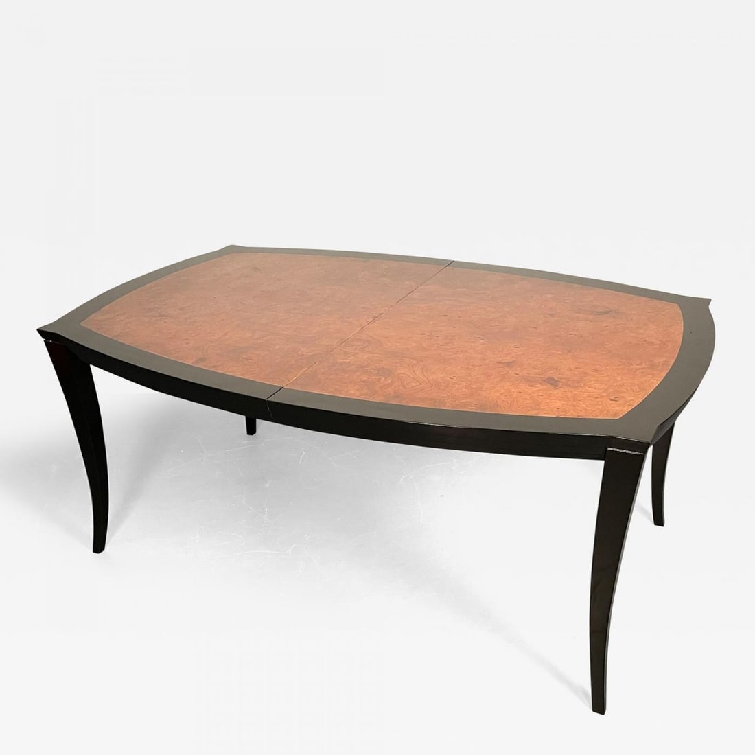 Mid-Century Modern Eva Dining Table by Vladimir Kagan, Labeled Full Dining Set: Description: Vladimir Kagan (American, 1927-2016) Eva Dining Room Table, Vladimir Kagan Designs, Inc., USA, circa 1983. Labeled, Fully Refinished Investment grade Important Designer Dining Set - This