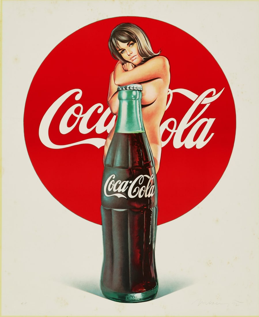 Mel Ramos Lola Cola Print in Color (1 of 1)