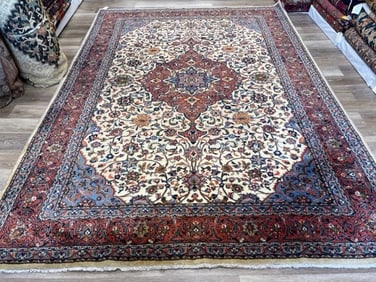Vintage Persian Sarouk Rug-4405