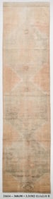 12'1'' x 2'11'' Turkish Vintage Runner Rug - 21614