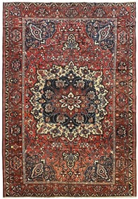 11 x 16.4 Large Semi-Antique Persian Bakhtiar Rug 23613