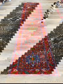 Antique Persian Jarajeh / Heriz runner-5131