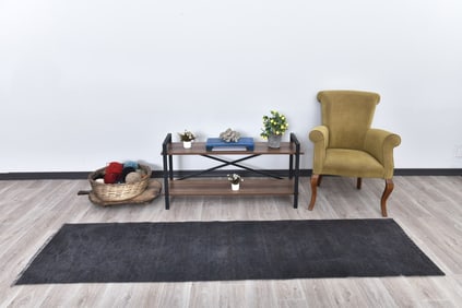 8'10'' x 2'1'' Turkish Vintage Hemp Rug - 54673